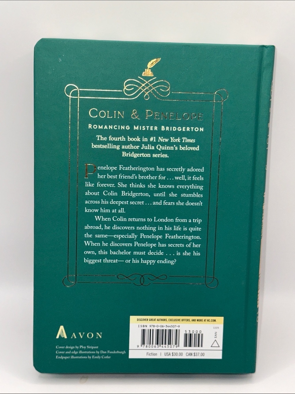 Romancing Mr Bridgerton Embellished Hardcover - Picture 5 of 6